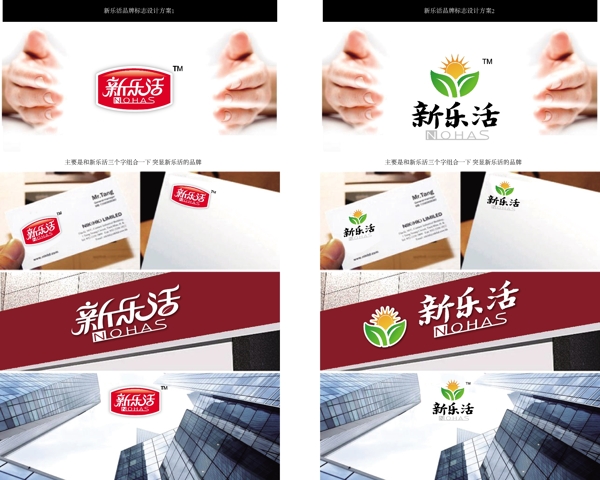 新樂活logo設計