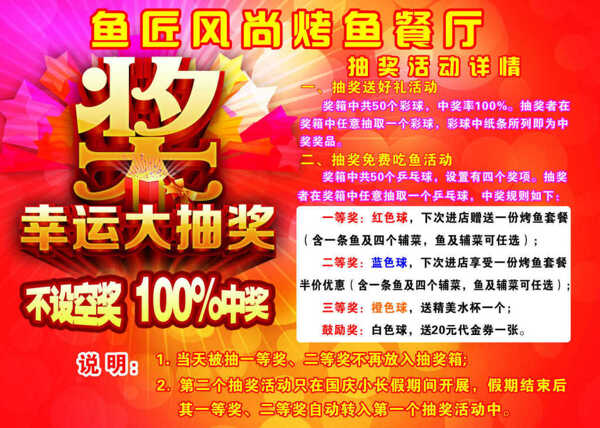燒魚海報(bào)