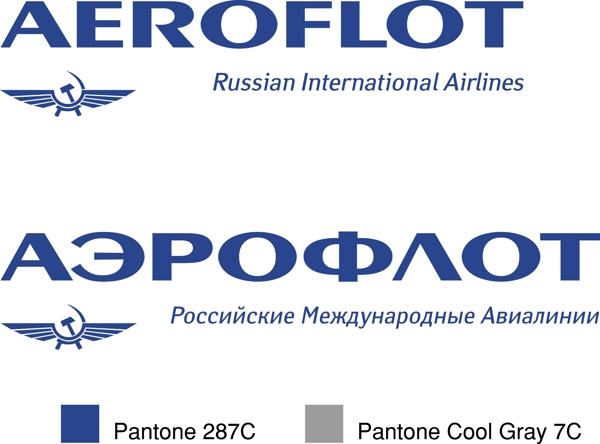 俄罗斯航空公司的标识