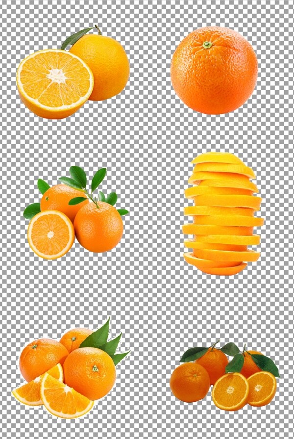 多汁橙子