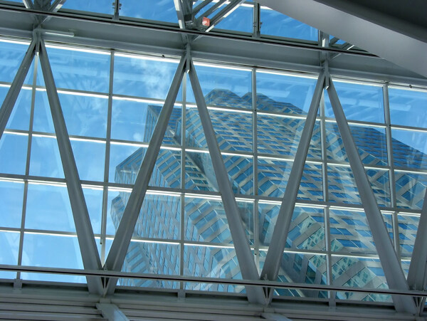 現(xiàn)代建筑高樓大廈商業(yè)區(qū)建筑物高科技區(qū)