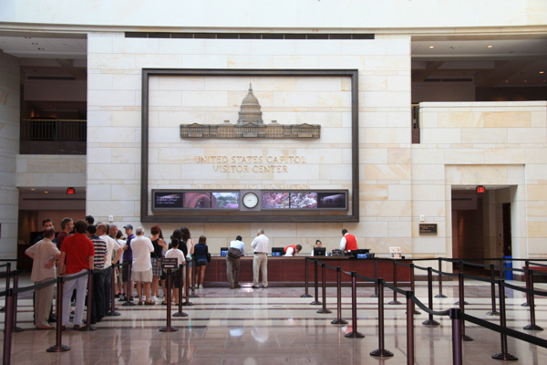 美国议会大厦游客中心图片