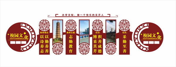 主题墙文化展板设计