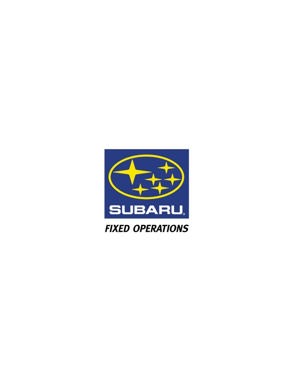 SubaruFixedOperationslogo设计欣赏SubaruFixedOperations矢量名车logo下载标志设计欣赏