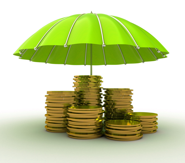 雨傘金幣圖片