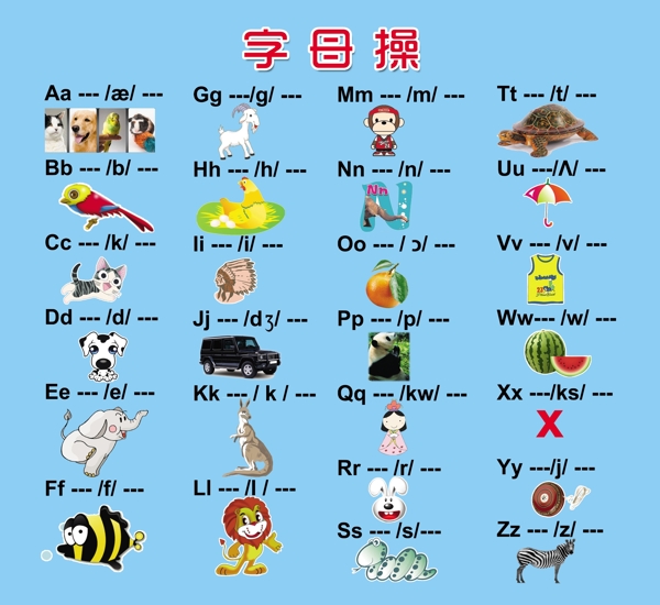 字母操圖片