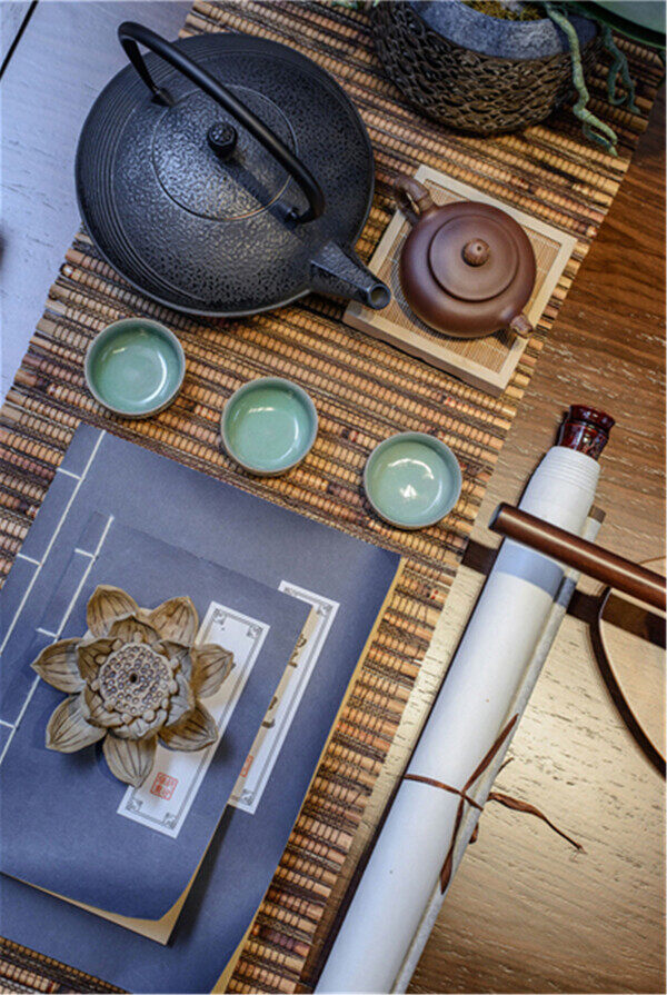 簡約茶具裝修效果圖