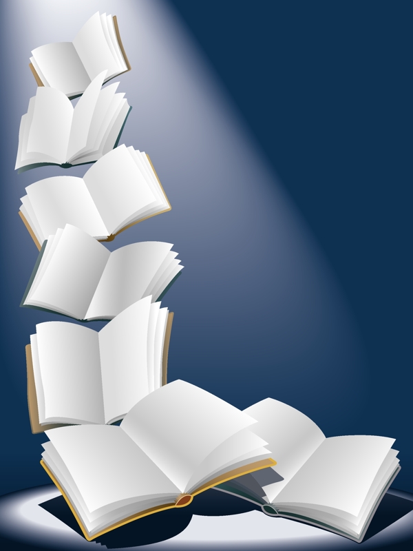 空白書本