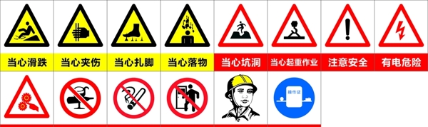 工地安全標(biāo)志
