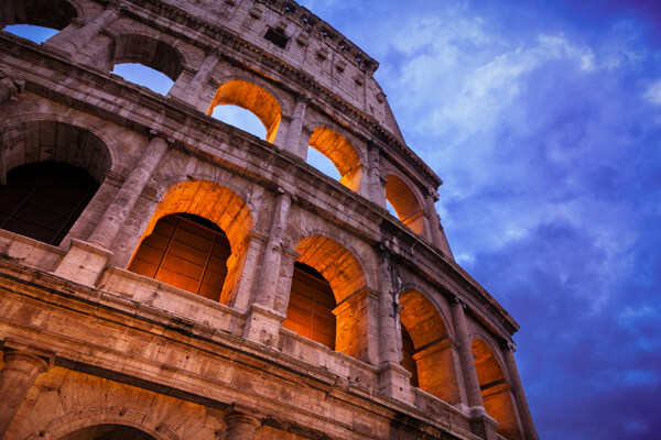 罗马建筑风景图片