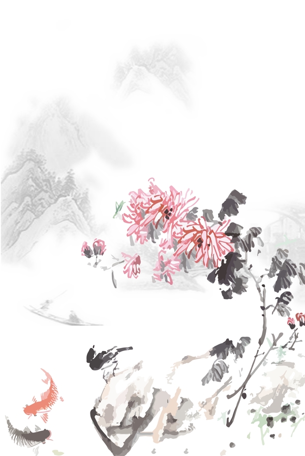 中國風(fēng)背景