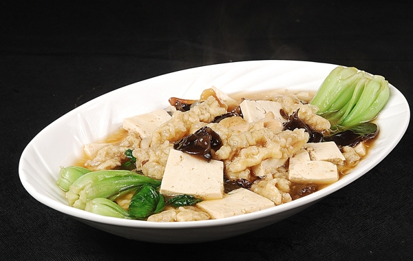 豫菜小酥肉烩老豆腐图片