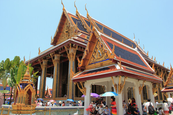 曼谷寺庙风景图片