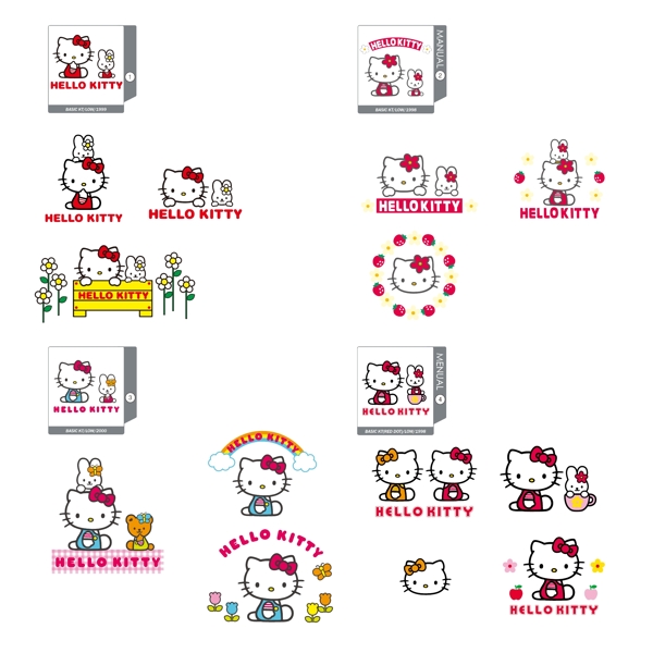 HelloKitty卡通矢量圖