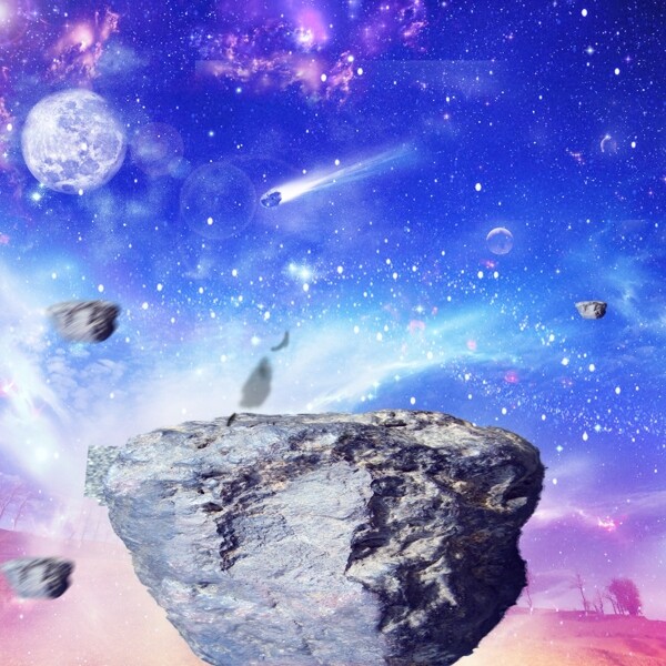 迷幻星空