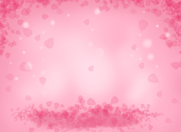 粉红心形浪漫背景图图片