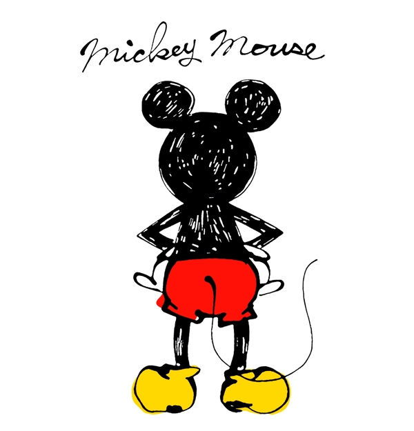 米老鼠卡通图案