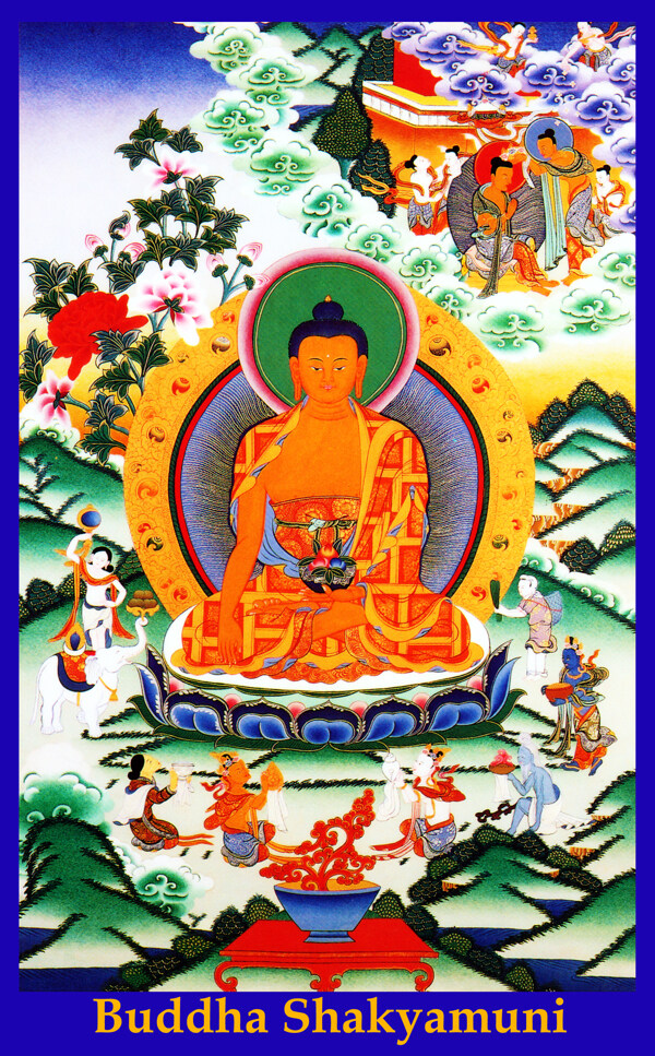 釋迦牟尼佛圖片
