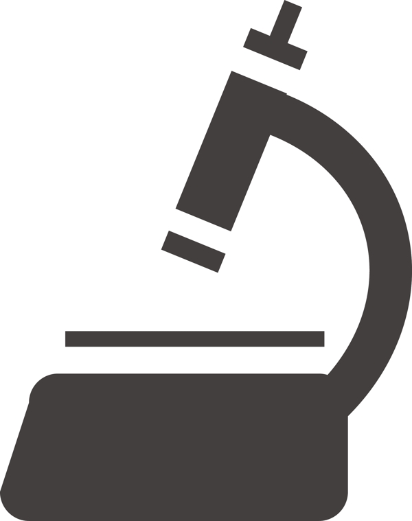 顯微鏡的字形圖標(biāo)