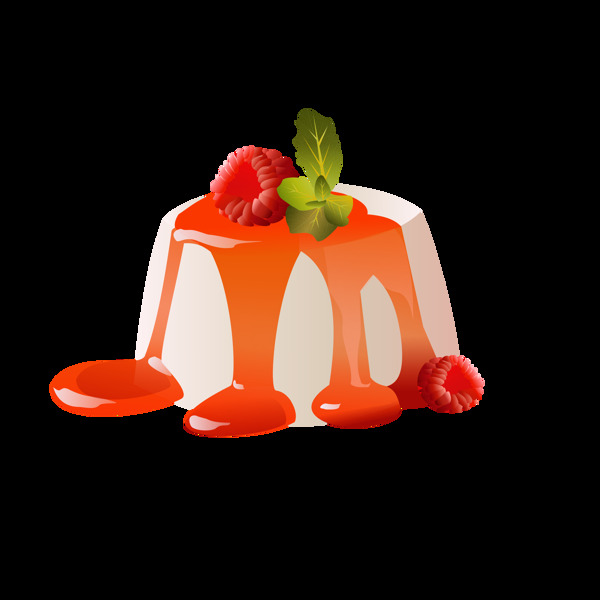 3D蛋糕手绘矢量可商用元素
