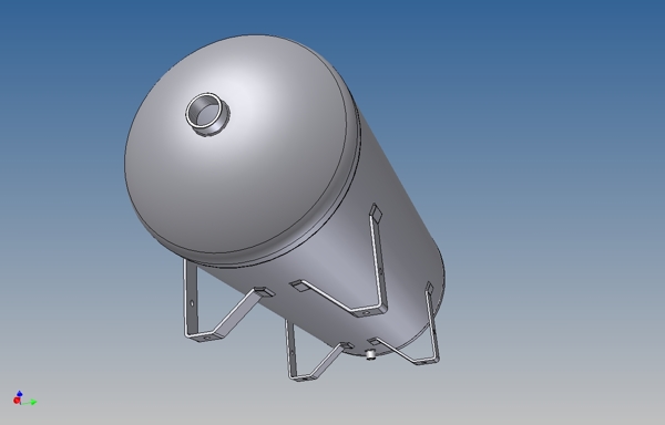 臥式空氣接收器200L