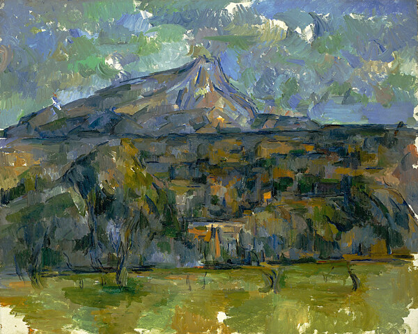 塞尚圣维克图瓦峰图片