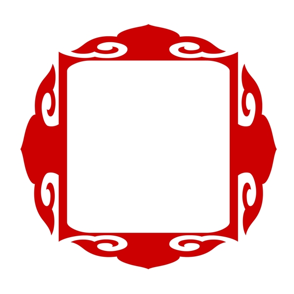可商用中國(guó)風(fēng)邊框元素