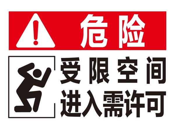 受限空間安全告知
