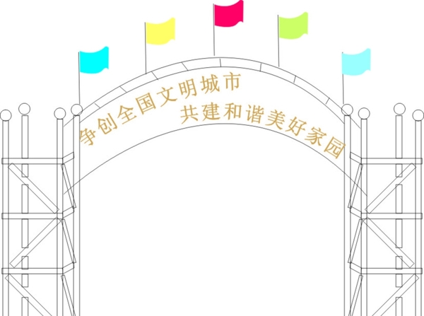 不銹鋼拱門