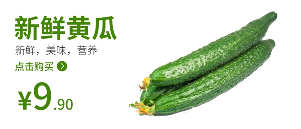 青瓜黄瓜食品海报蔬菜图片