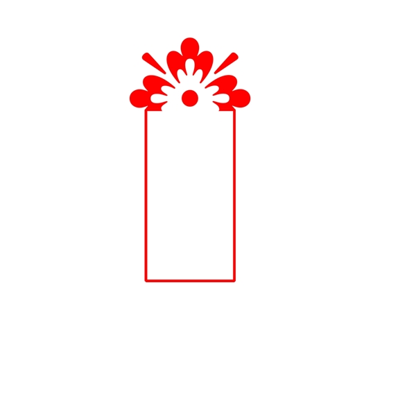 中國風(fēng)古典復(fù)古喜慶紅色古風(fēng)邊框元素