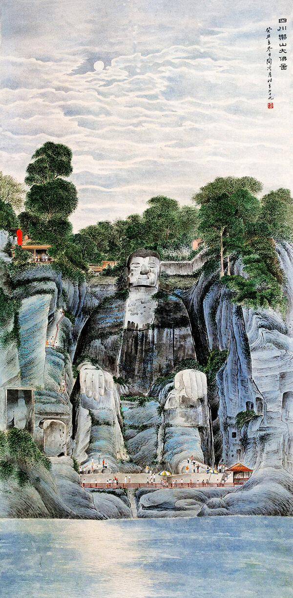 佛像國(guó)畫(huà)圖片