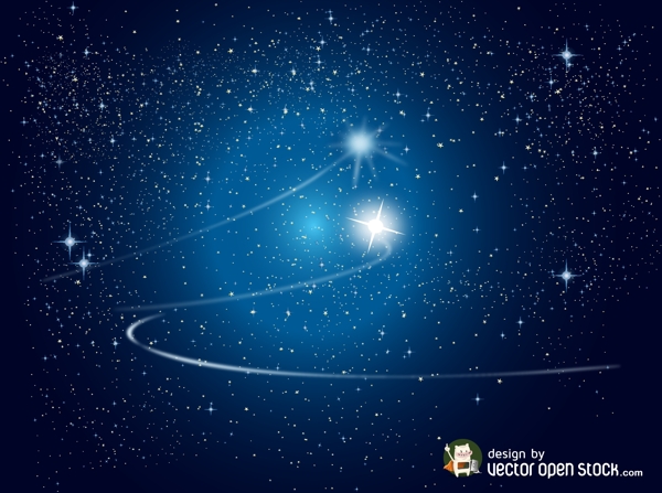 空間矢量背景