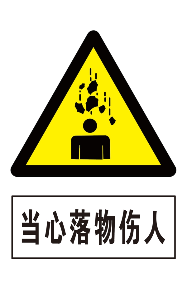 當(dāng)心落物傷人