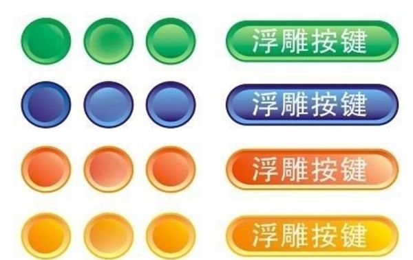 陣列浮雕按鍵圖片