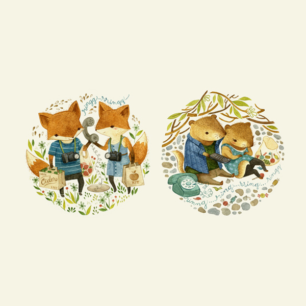 位圖插畫時尚插畫卡通插畫插畫師免費素材