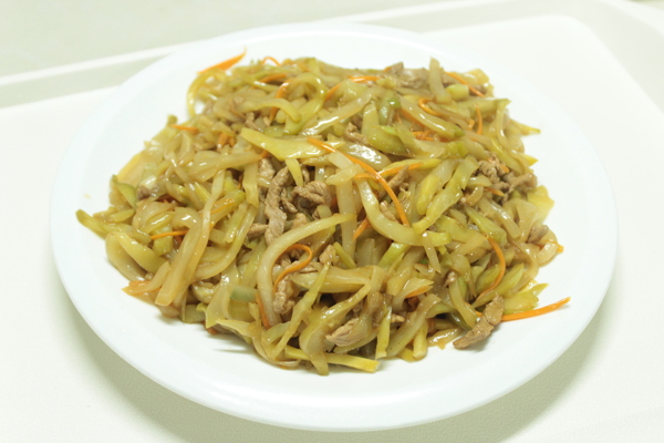榨菜肉絲