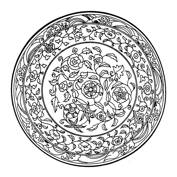 裝飾圖案元明時(shí)代圖案中國傳統(tǒng)圖案049