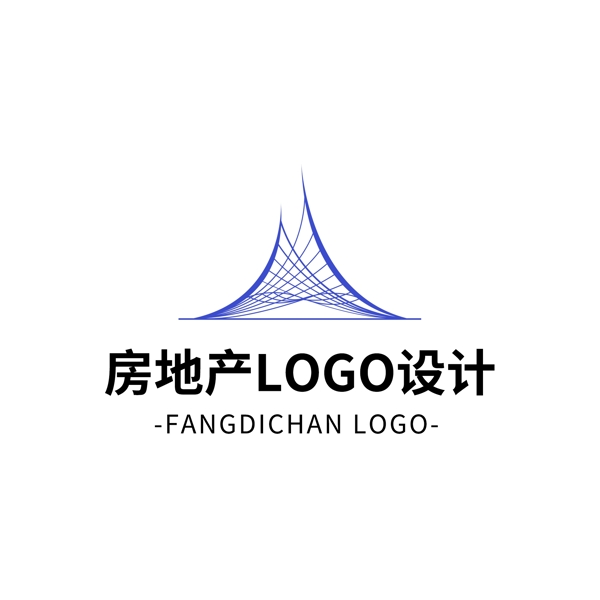 簡(jiǎn)約大氣創(chuàng)意房地產(chǎn)logo標(biāo)志設(shè)計(jì)