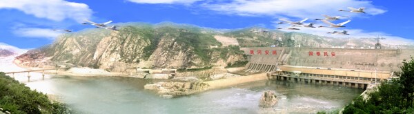 三门峡黄河大坝图片
