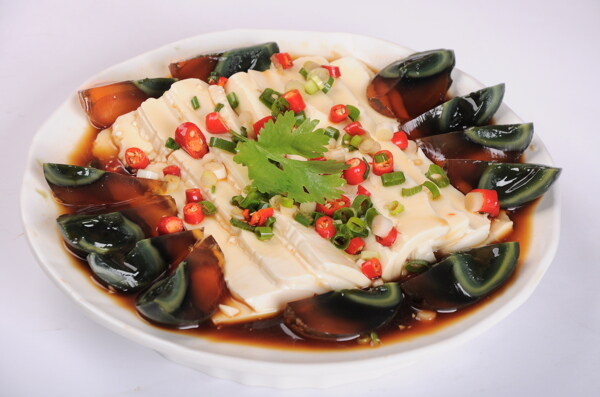 皮蛋豆腐