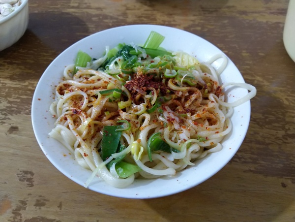 油潑面
