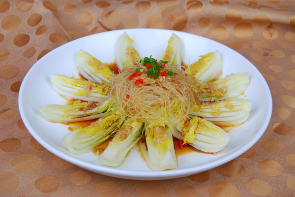 蒜茸粉絲娃娃菜
