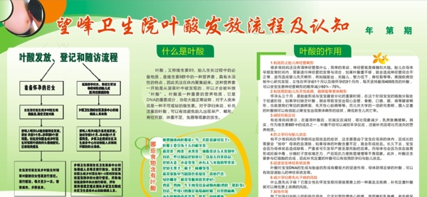 葉酸發(fā)放