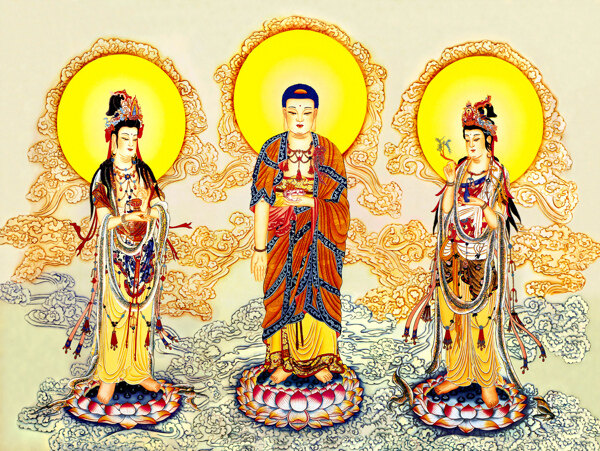 三圣圖圖片