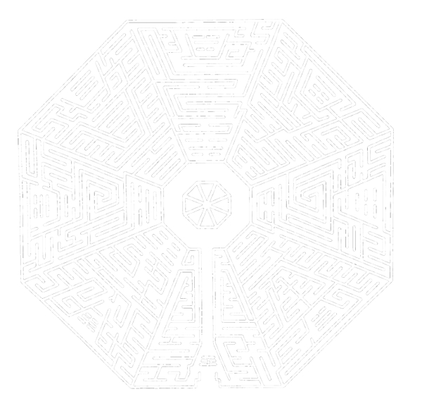 黑白八卦迷宫图