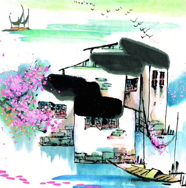 古風(fēng)景圖片