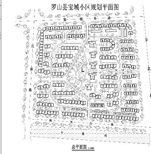 小區(qū)規(guī)劃圖CAD