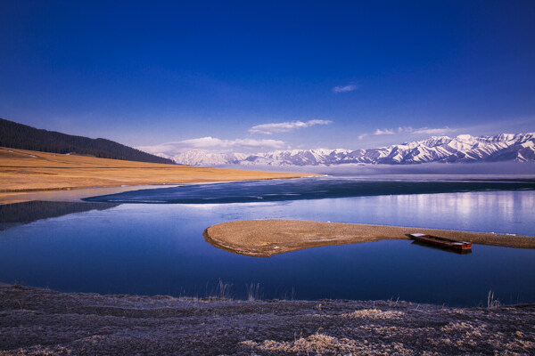 新疆賽里木湖風景
