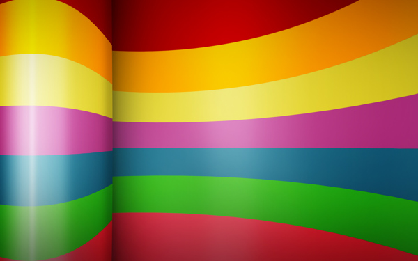 4rainbowfest五颜六色的背景